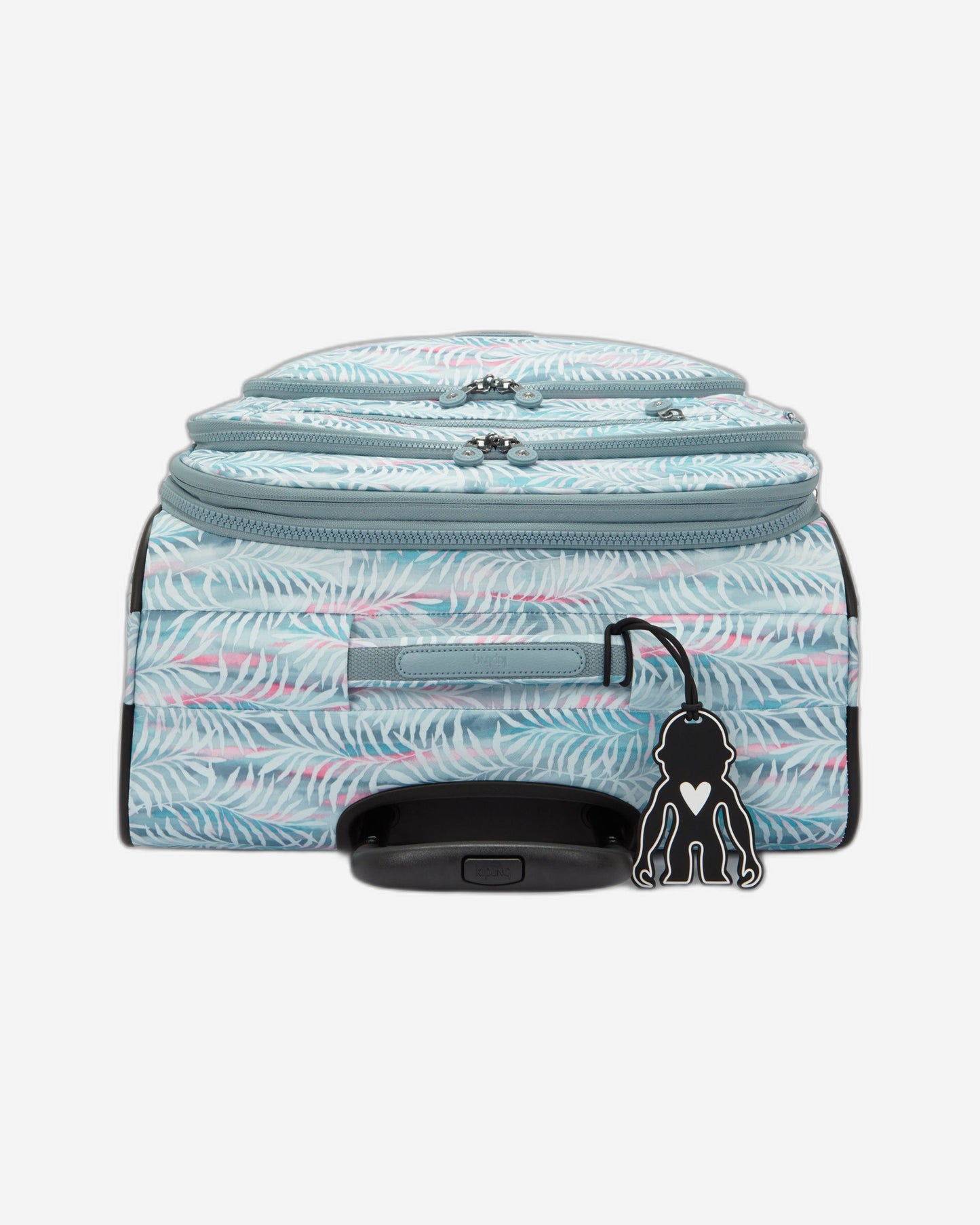 Kipling New Youri Spin M Palmtree Leaves Medium Expandable Wheeled Luggage I7788-3QN