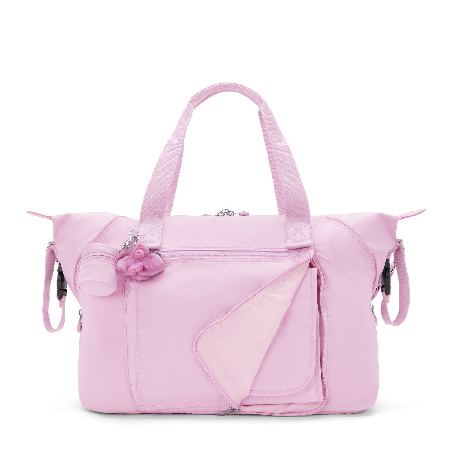 KIPLING-Art M Baby Bag-Large babybag (with changing mat)-Blooming Pink-I7793-R2C