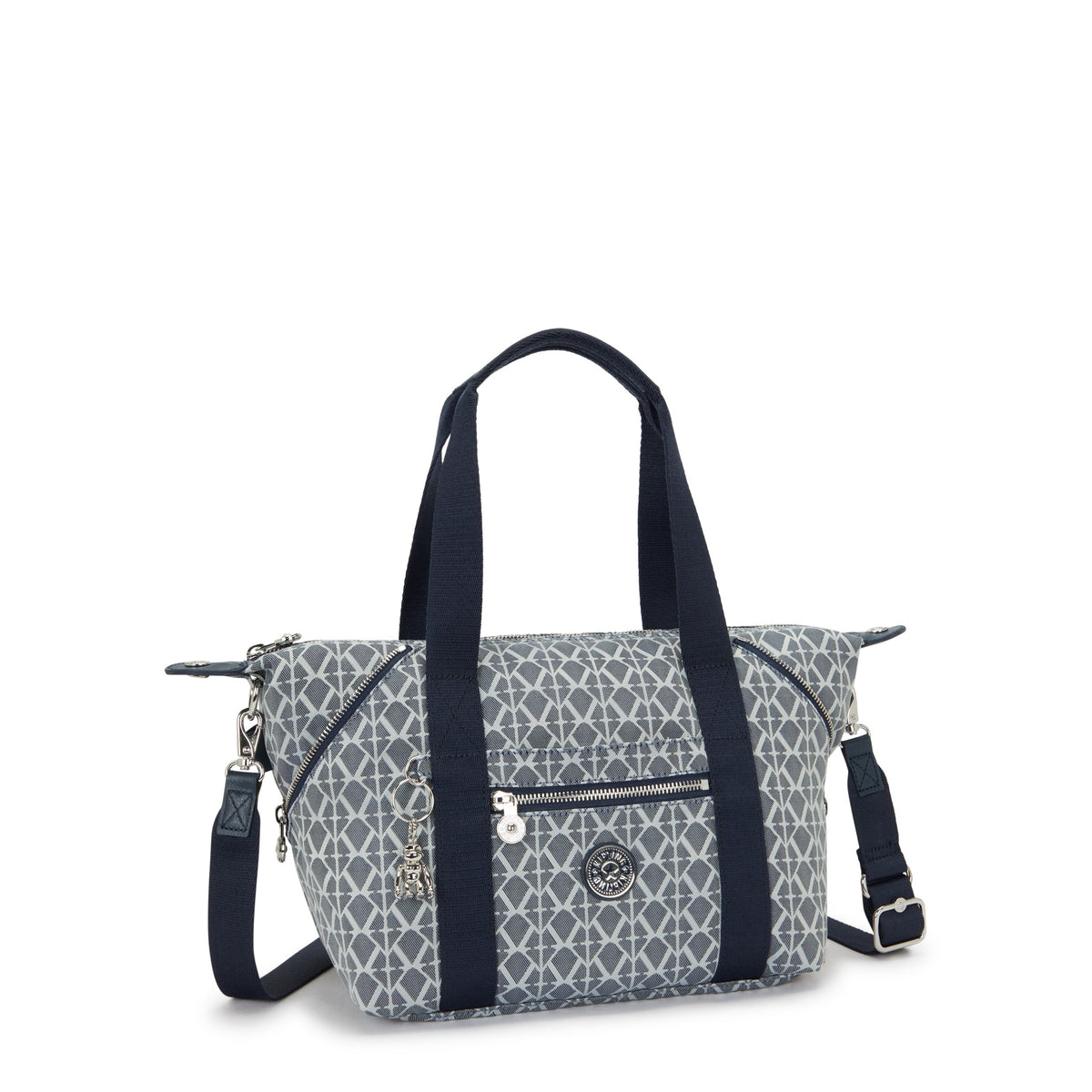 Kipling Art Mini Navy Sign Jq Small handbag (with removable shoulderstrap) I8028-8DM