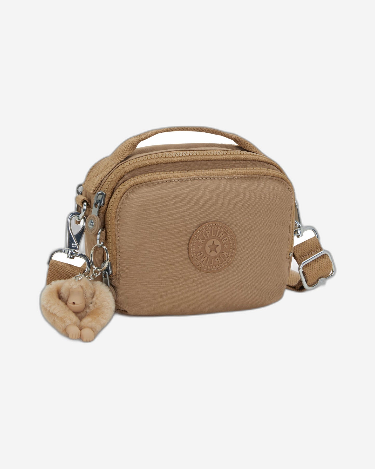Kipling Cahir Early Tan Small crossbody (convertible to backpack) I8061-7CN