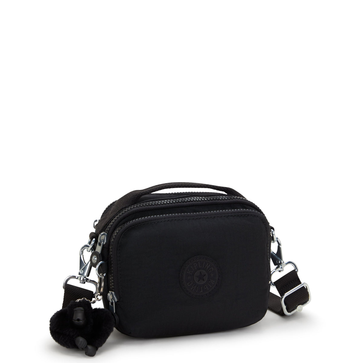 Kipling Cahir Black Noir Small crossbody (convertible to backpack) I8061-P39