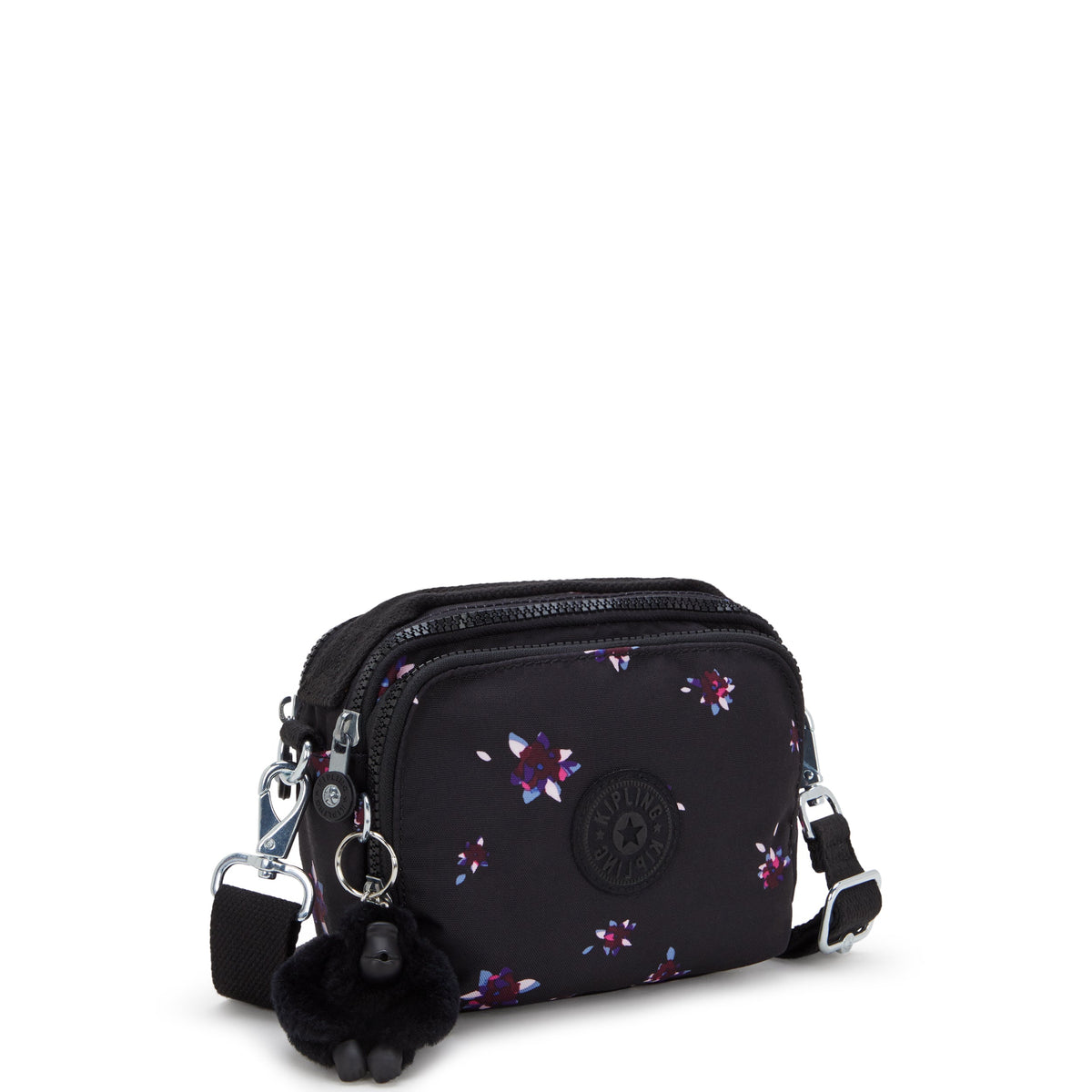 Kipling Cahir Night Flower Small crossbody (convertible to backpack) I8063-5FH