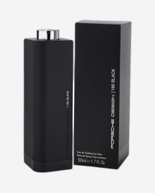 PORSCHE DESIGN 180 BLACK FOR MEN EAU DE TOILETTE 50ml NATURAL SPRAY