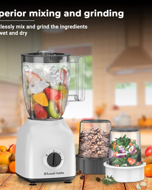 Russell Hobbs Blender with Mill Blender and 2 Mills