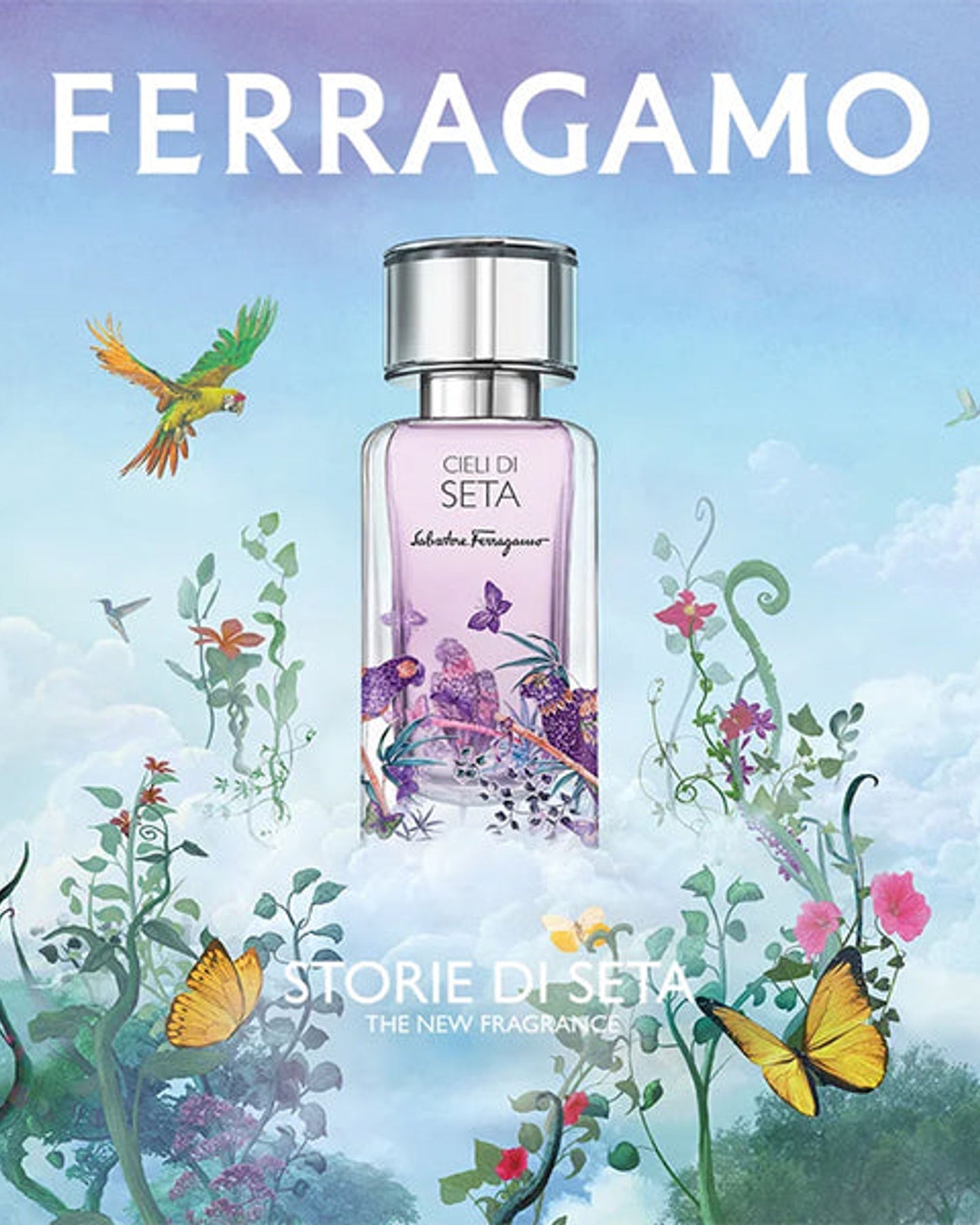 Salvatore Ferragamo Storie di Seta-Cieli Di Seta Unisex Natural Spray EDP 100ml