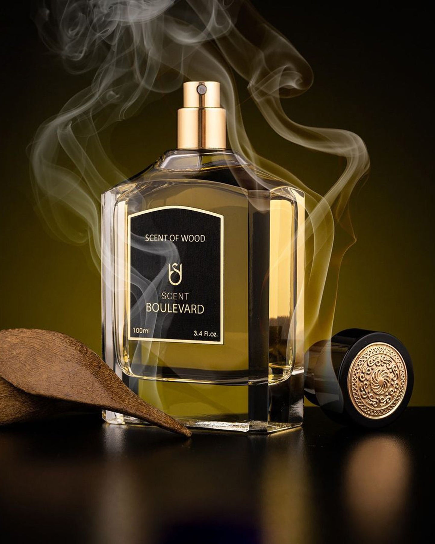 Scent Boulevardscent Of Wood Eau De Parfum For Men & Women 100Ml Natural Spray