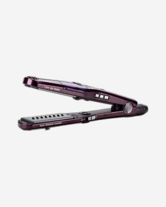 BABYLISS I-PRO 230 STEAM STRAIGHTENER DETANGLE & RETRACTABLE COMB - ST395SDE