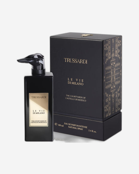 TRUSSARDI LE VIE DI MILANO-THE COURTYARDS OF CASTELLO SFORZESCO EAU DE PARFUM INTENSE 100ML NATURAL SPRAY