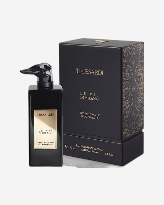TRUSSARDI LE VIE DI MILANO-THE PAINTING OF PALAZZO REALE "LE OPERE DI PALAZZO REALE" EAU DE PARFUM INTENSE 100ML NATURAL SPRAY
