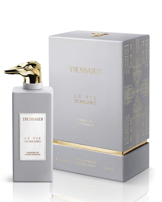 TRUSSARDI LE VIE DI MILANO-WALKING IN THE PORTA VENEZIA TRUSSARDI "PASSEGGIATA A PORTA VENEZIA" EAU DE PARFUM 100ML NATURAL SPRAY