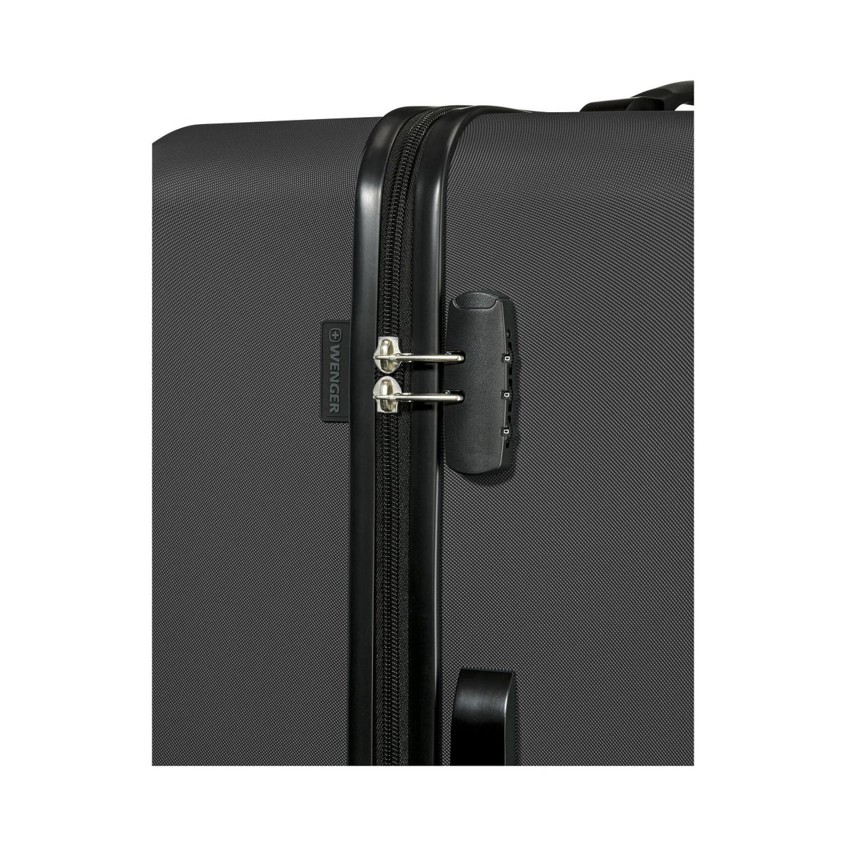 Wenger Trayn 53+67+78cm Hardcase Luggage Trolley Set Of 3- Black