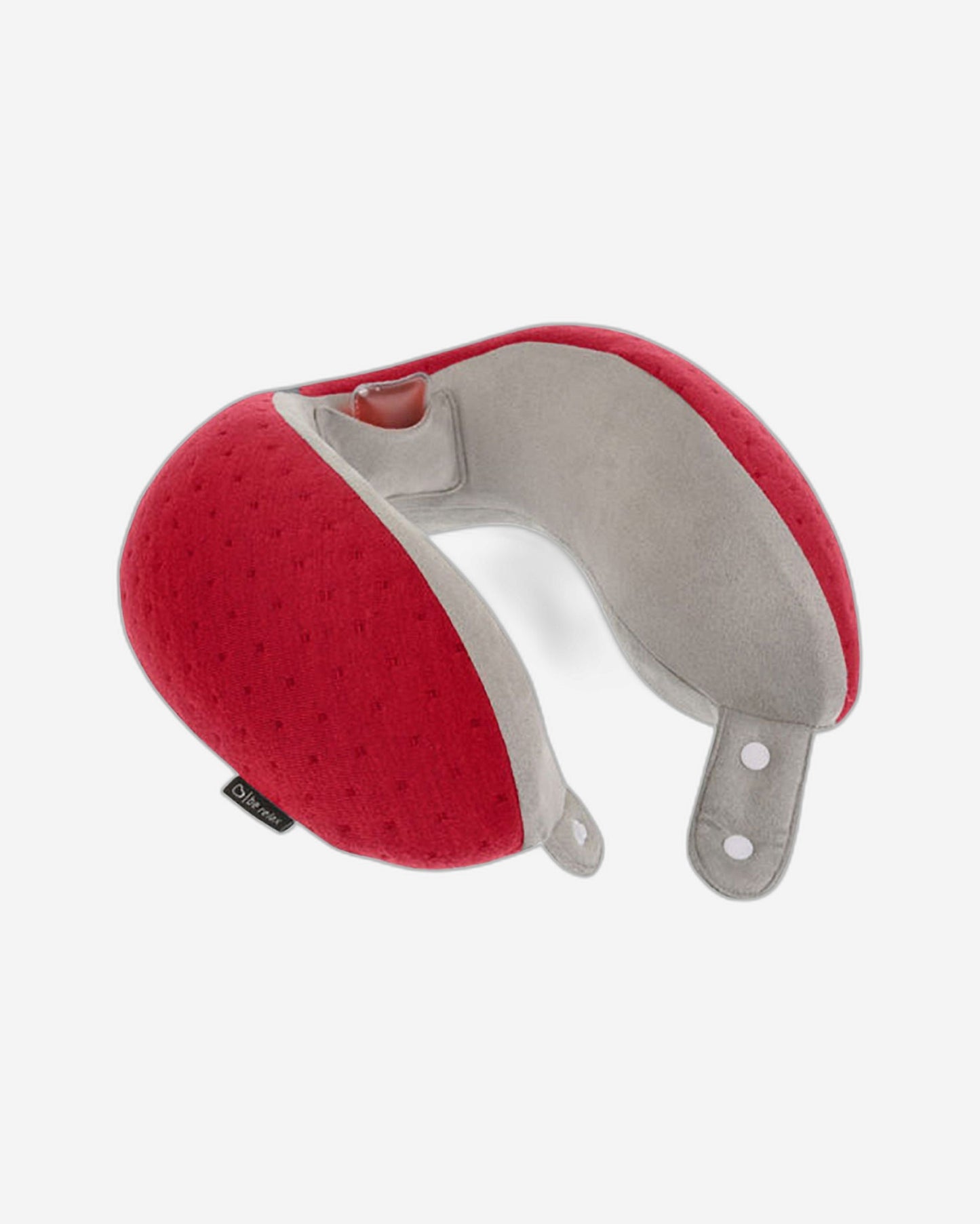 Be Relax My Memory Foam Wellness Neck Pillow - Velvet Red - 1001300058