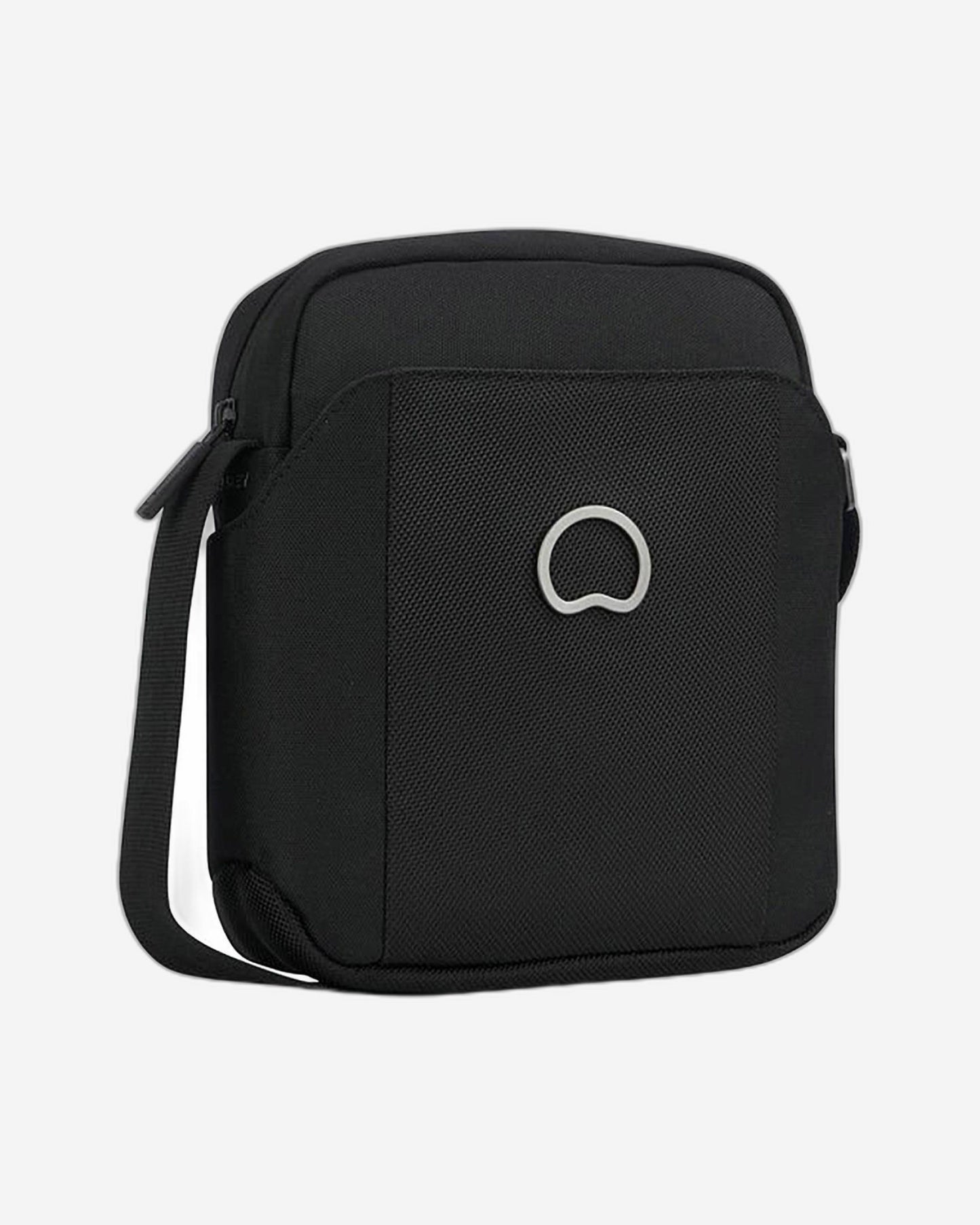 Delsey Paris Picpus Black Vertical Mini Crossbody Bag