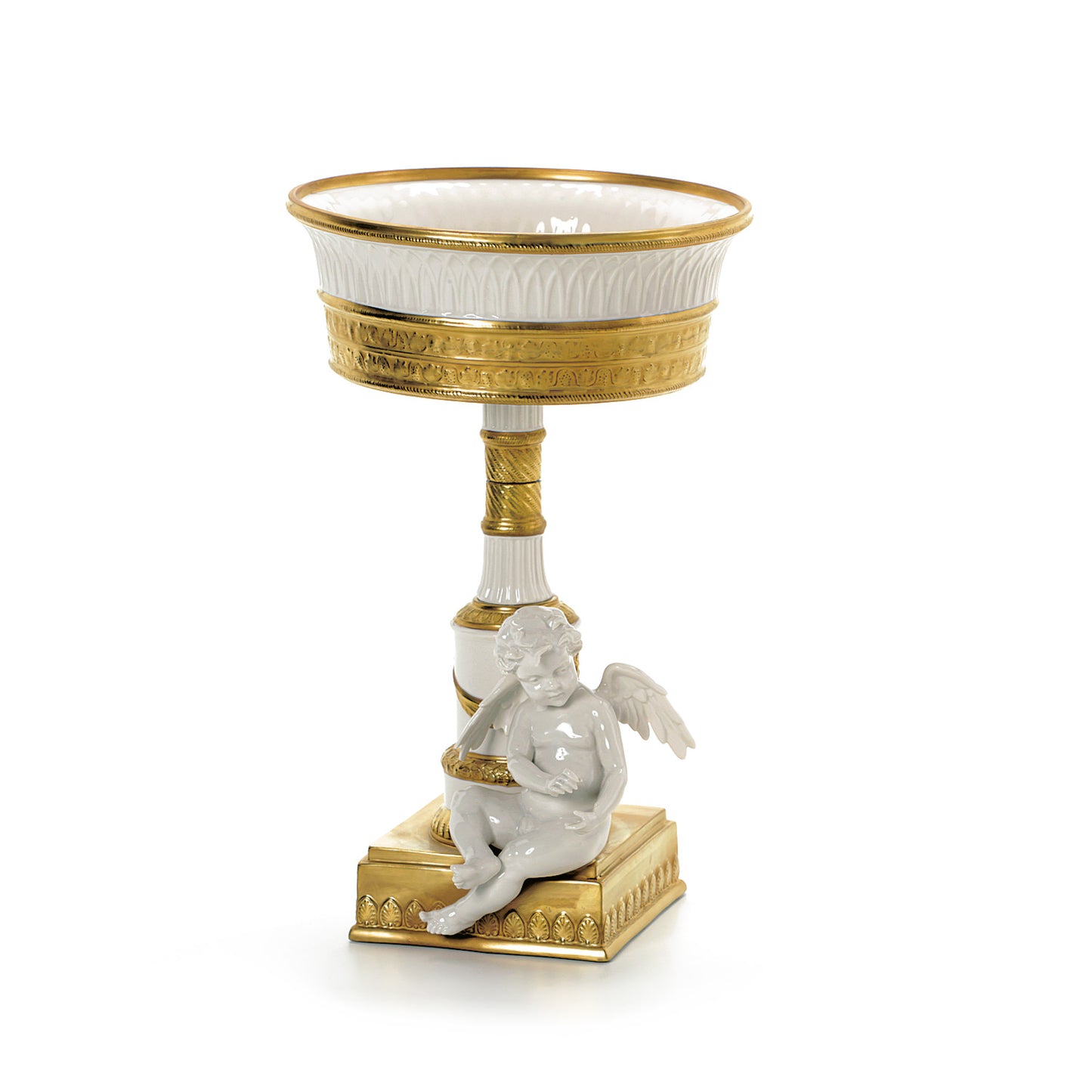 Empire Centrepiece with A Painting Cherub