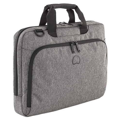 Delsey Paris Esplanade Anthracite Slim Laptop Satchel