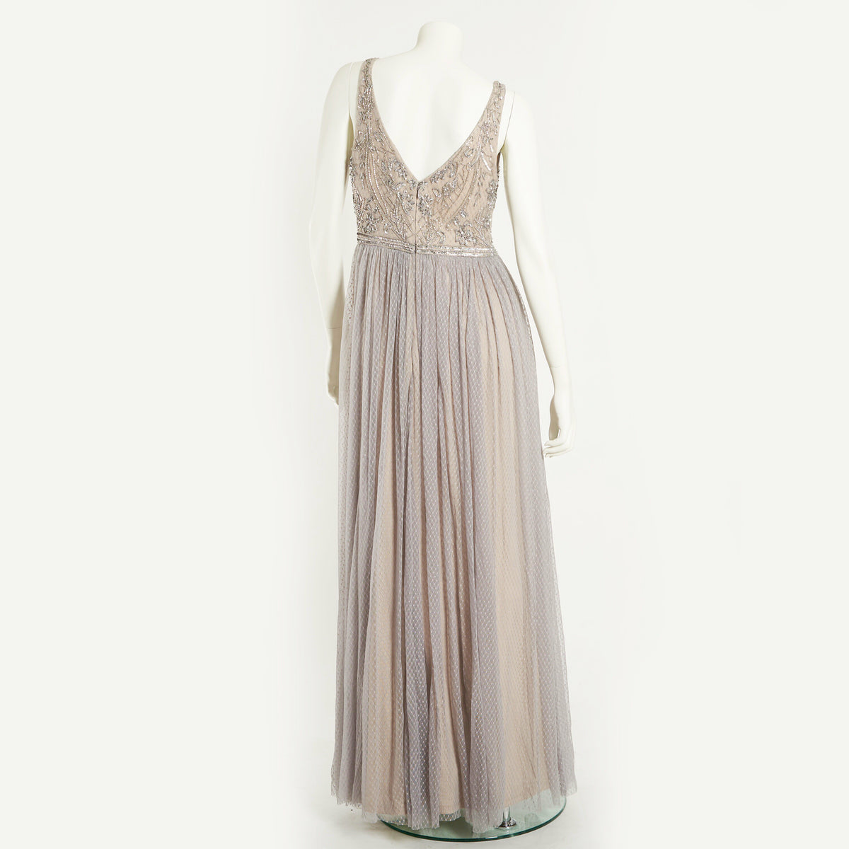 BEADED LONG DRESS