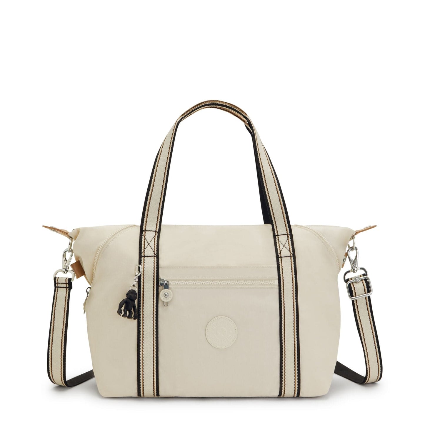 KIPLING-Art-Medium Tote-Light Sand-10619-W58