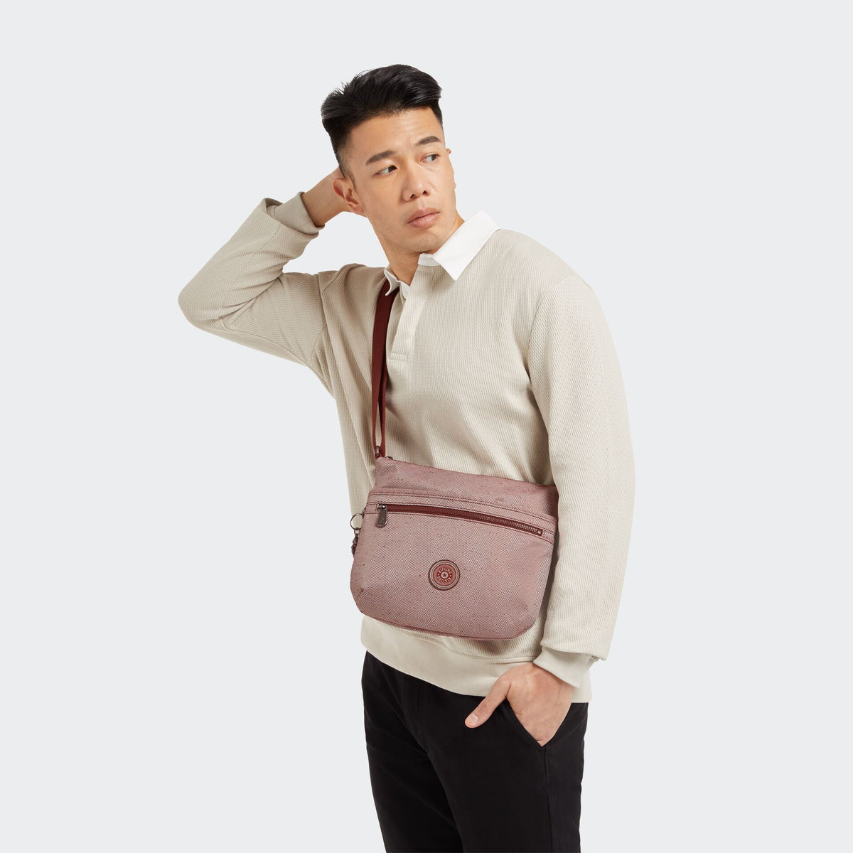 KIPLING-ARTO-Medium crossbody-Cosy Red-I3410-Q84