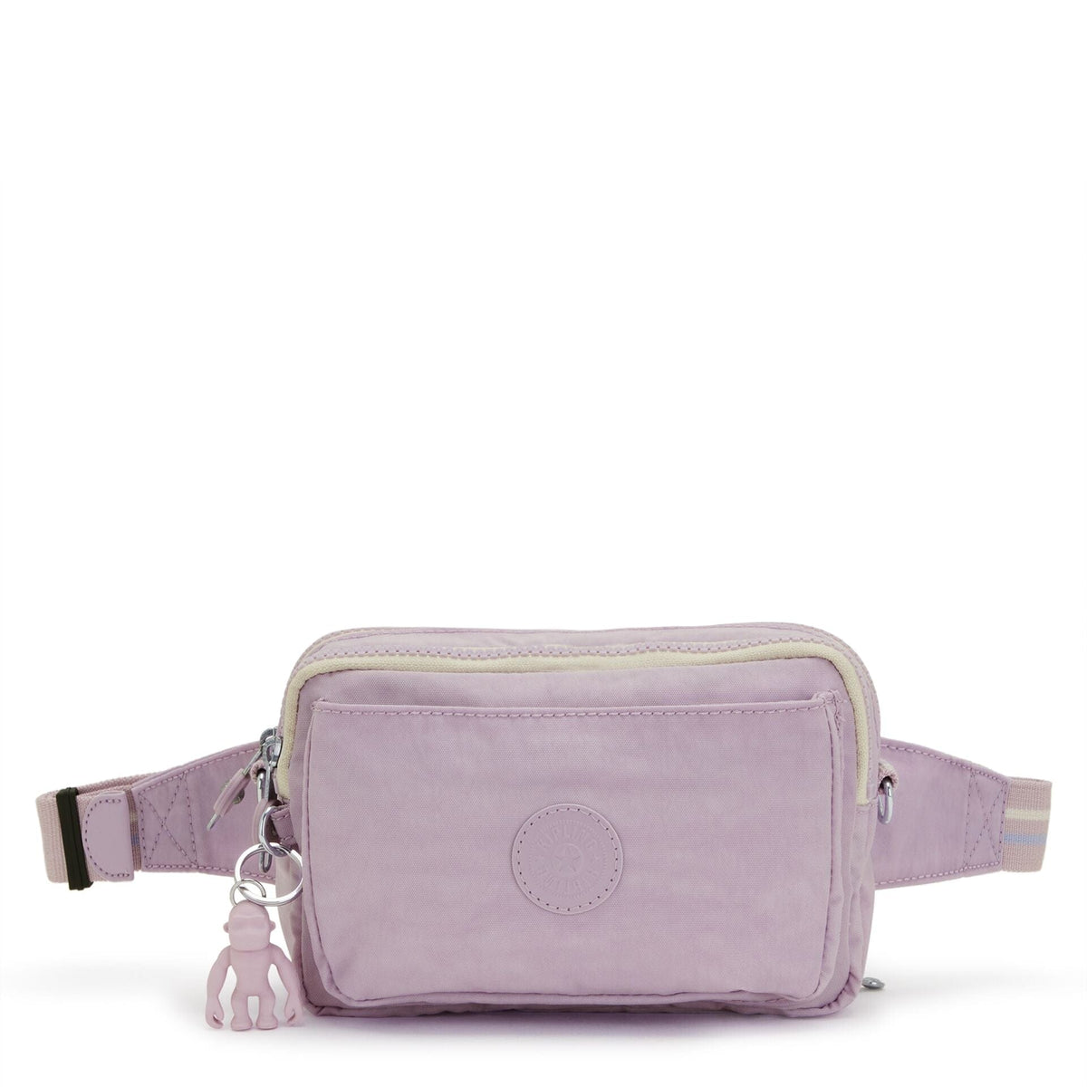 KIPLING-Abanu Multi-Small crossbody convertible to waistbag (with removable straps)-Gentle Lilac-I3795-V75