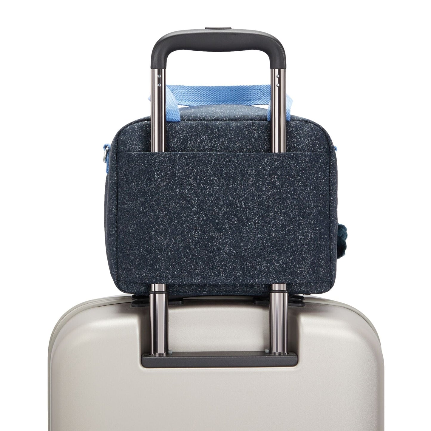 KIPLING-Miyo-Large lunchbox (with trolley sleeve)-True Bl Glitter-I4126-U18