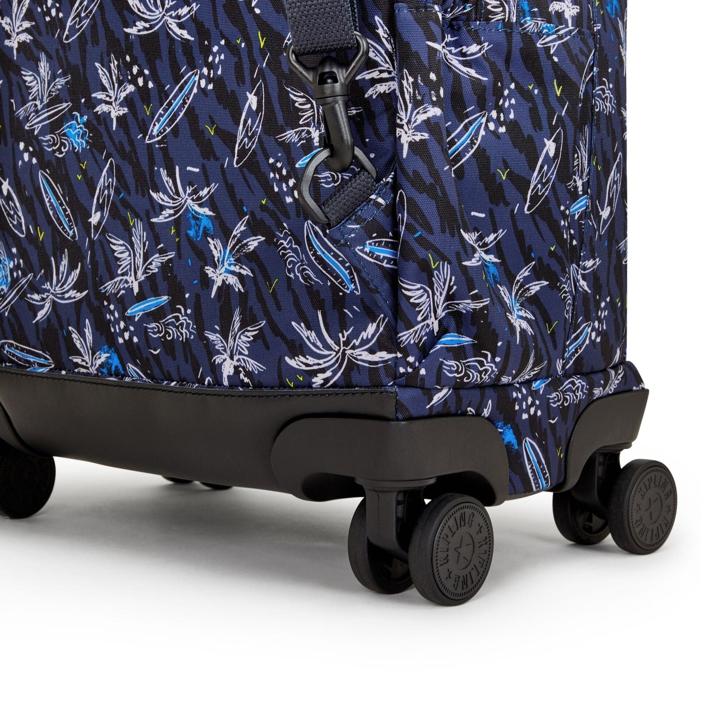 Kipling-New Zea-Large Wheeled Backpack (With Laptop Protection)-Surf Sea Print-I4674-Y70