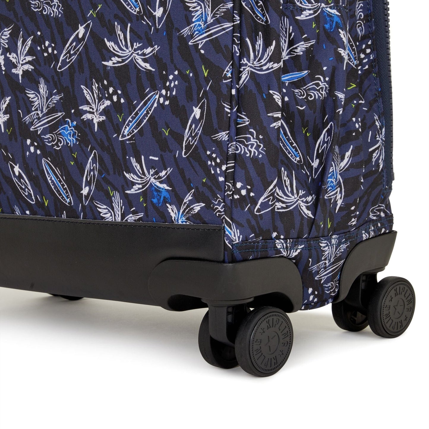 Kipling-New Storia-Large Wheeled Bag-Surf Sea Print-I4847-Y70