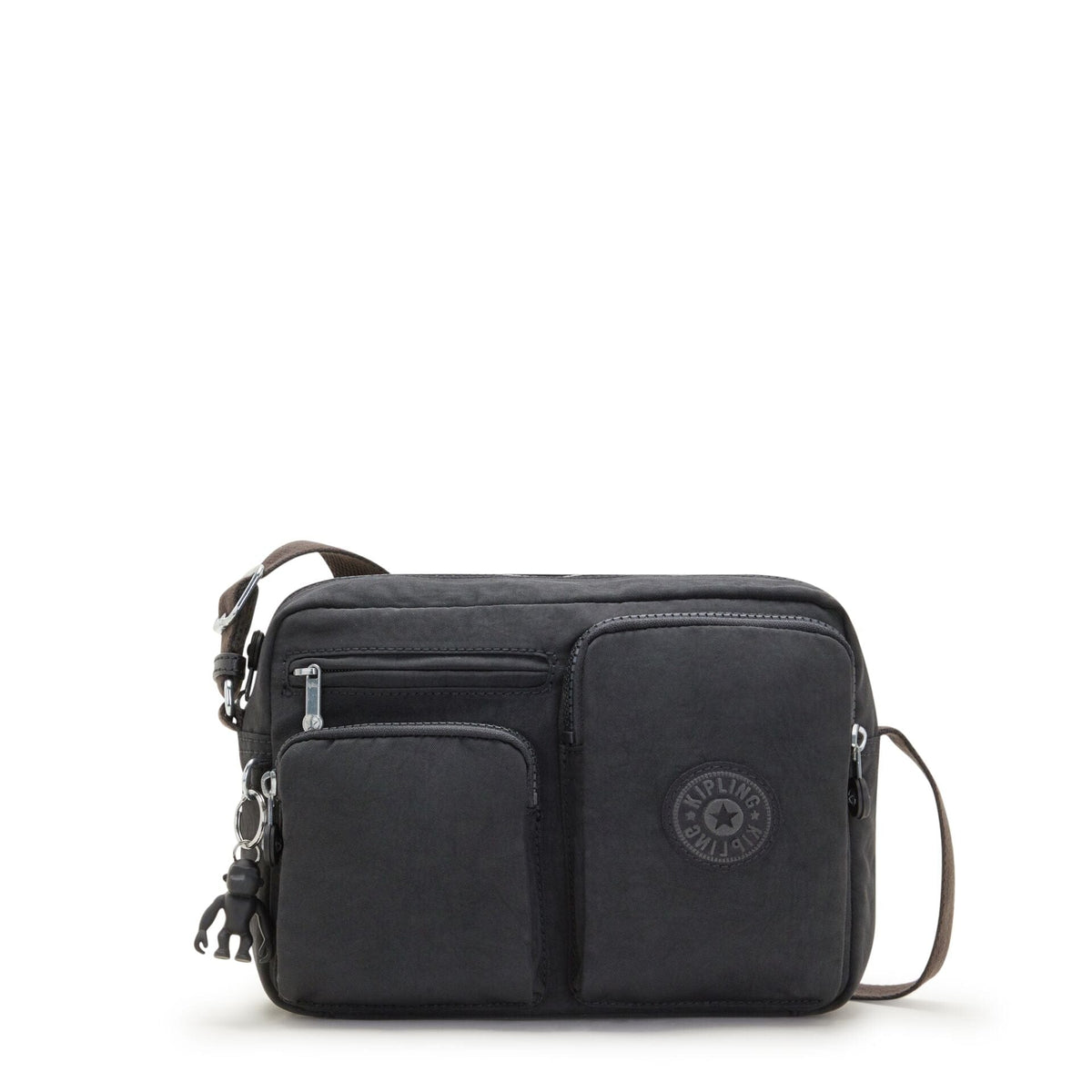 KIPLING-Albena M-Medium Crossbody-Black Noir-I4974-P39