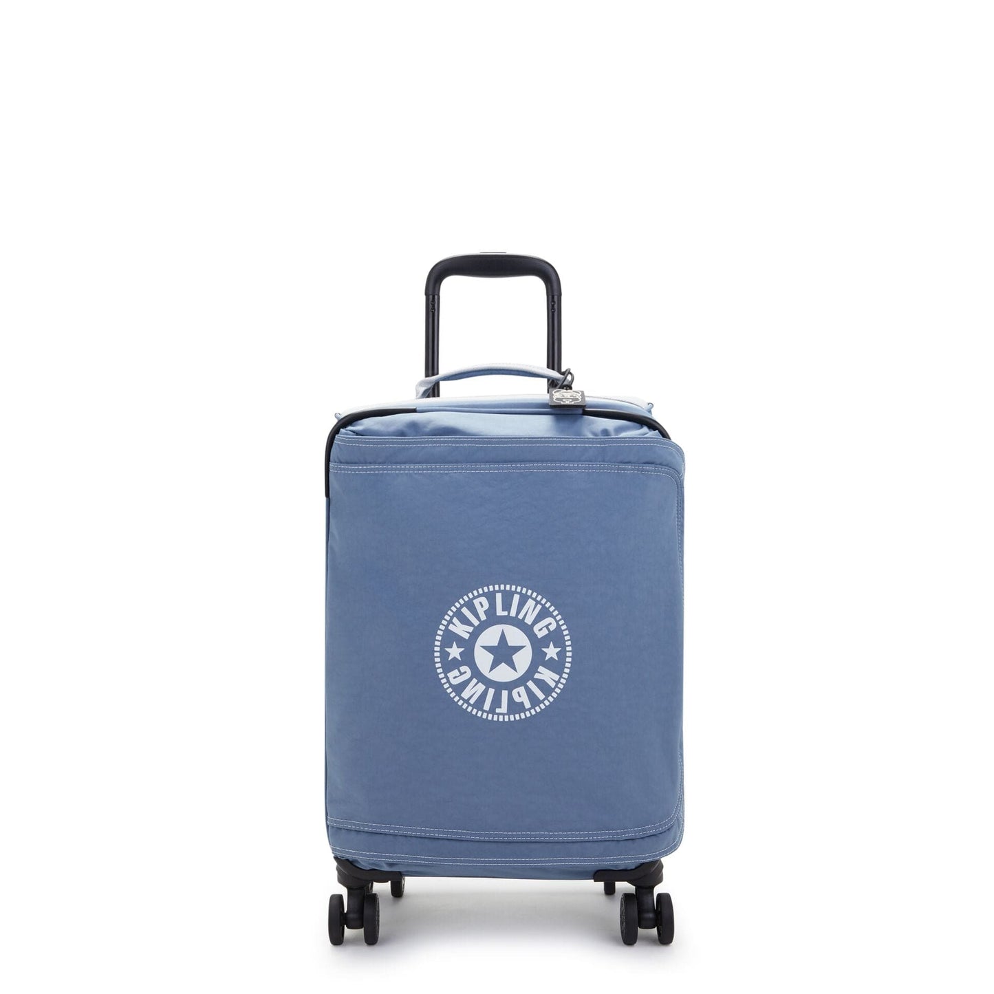 KIPLING-Spontaneous S-Small cabin size wheeled luggage-Brush Blue C-I5508-UY6