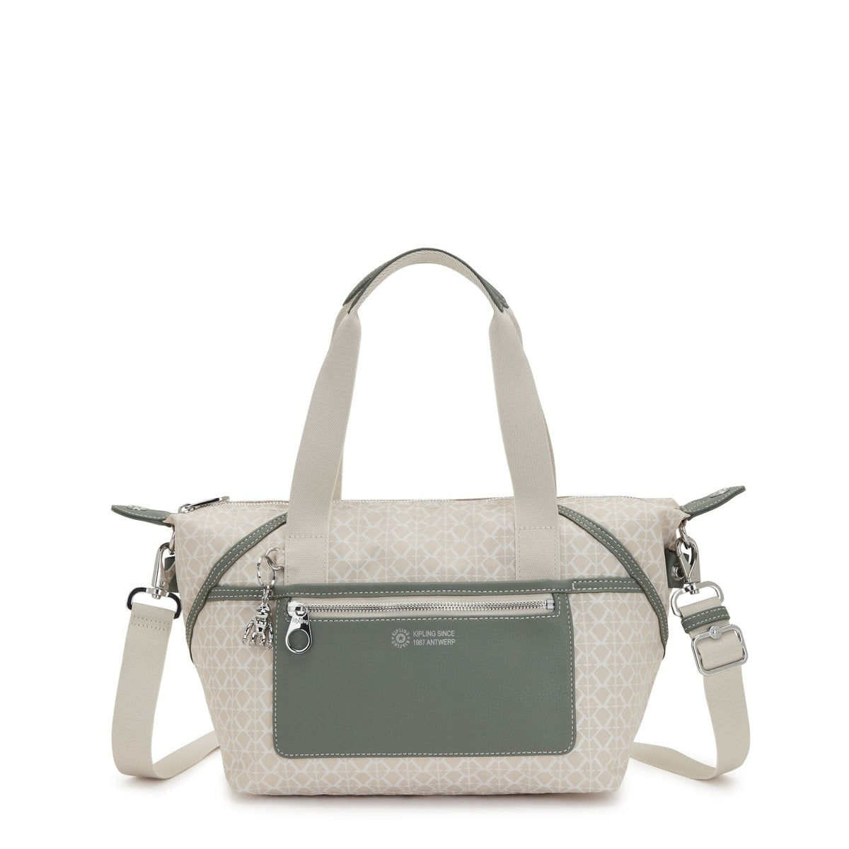 KIPLING-Art Mini-Small handbag (with removable shoulderstrap)-Signature Bge C-I5968-S4B