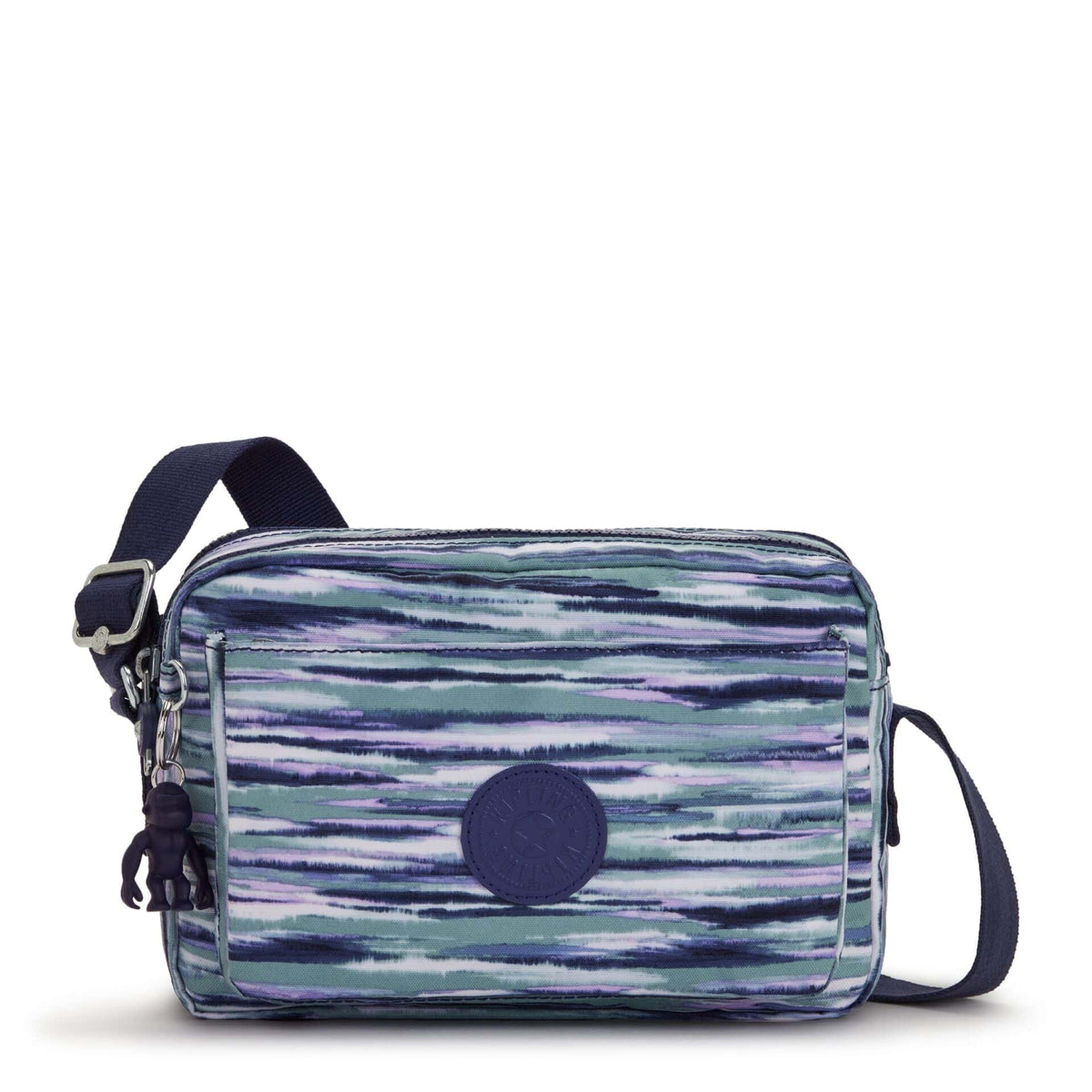KIPLING-Abanu M-Medium crossbody-Brush Stripes-I6237-W66