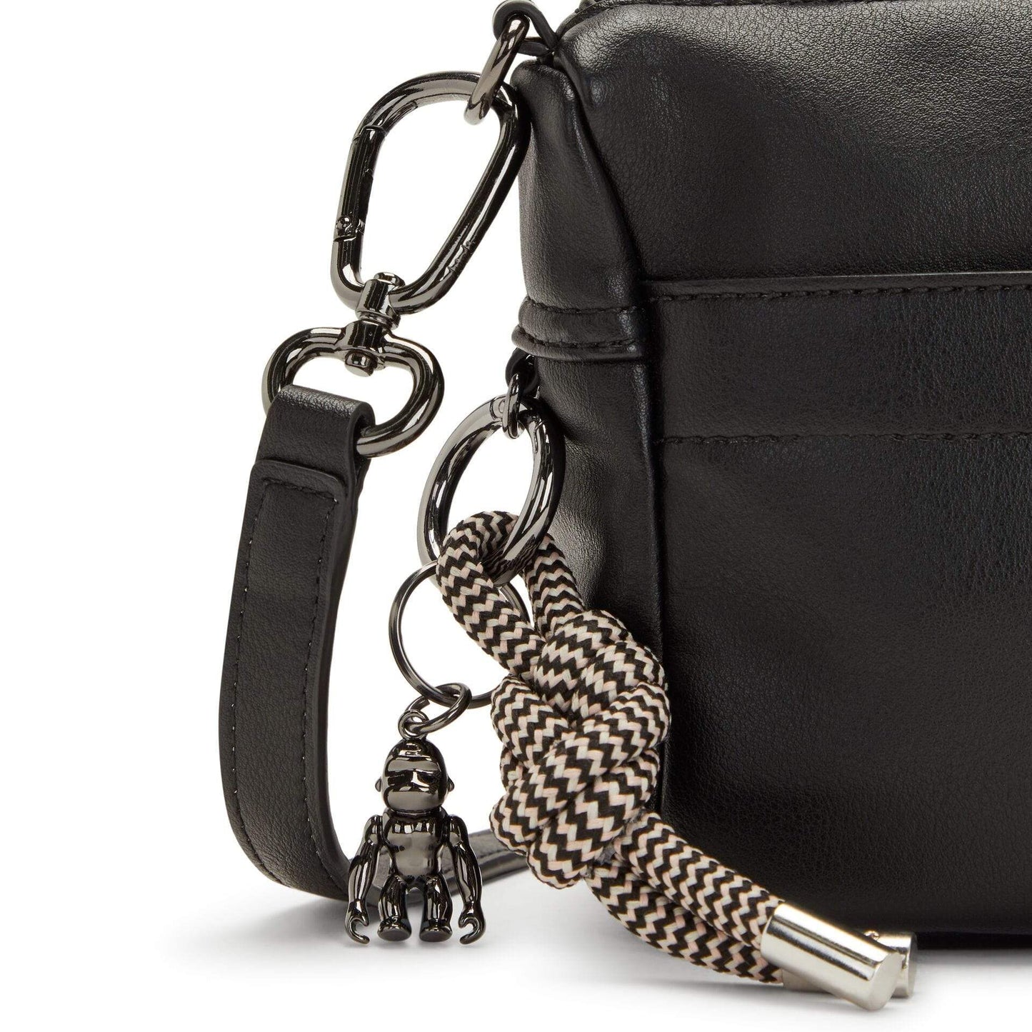 KIPLING-XANDRA-Small crossbody-Black FL-I6495-66C - I6495-66C