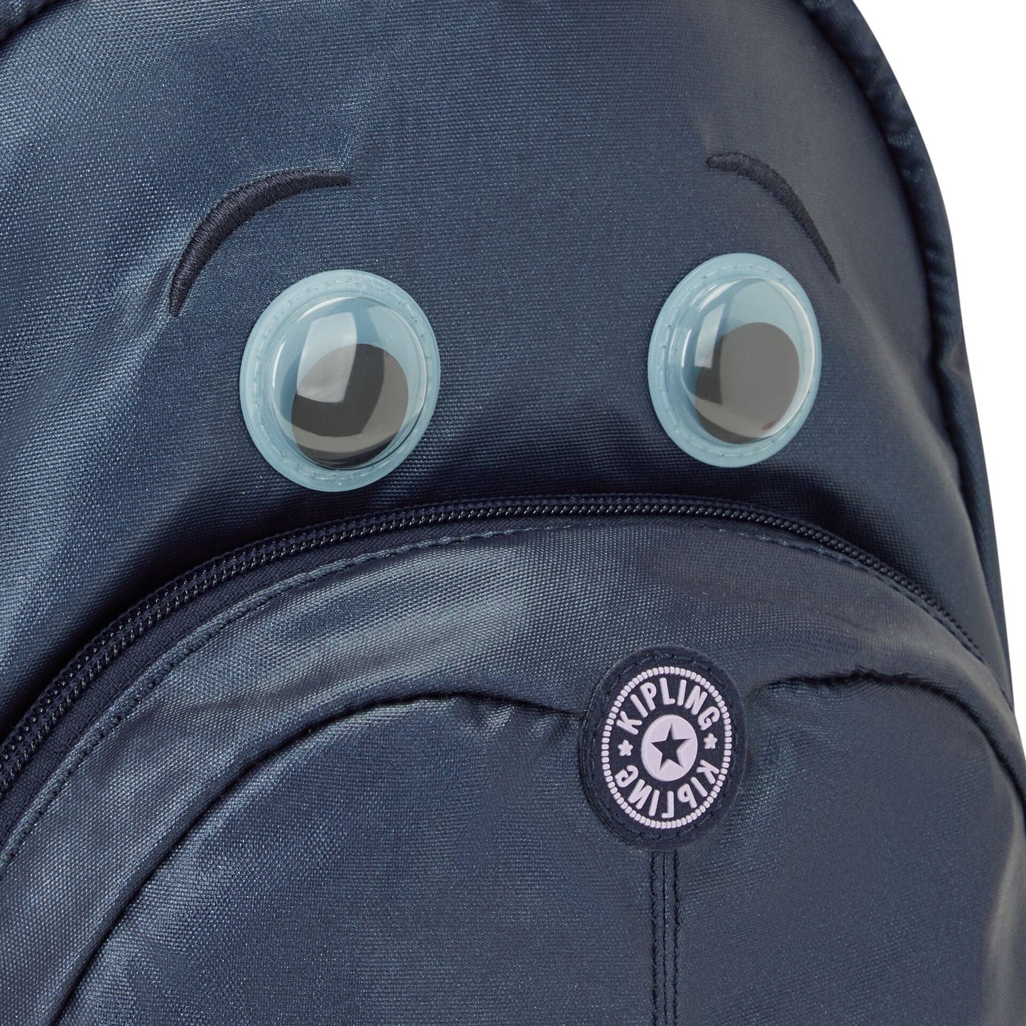 Kipling-Faster-Kids' Backpack-Admiral Bl Metallic-I7097-7Sp