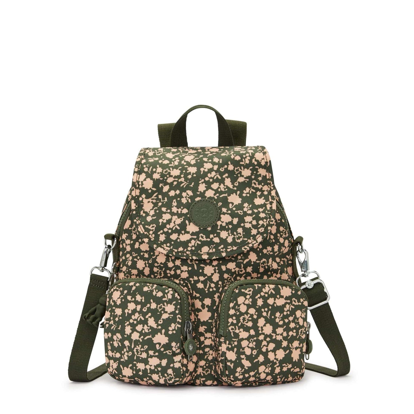 KIPLING-Firefly Up-Small backpack (convertible to shoulderbag)-Fresh Floral-I7452-Z80