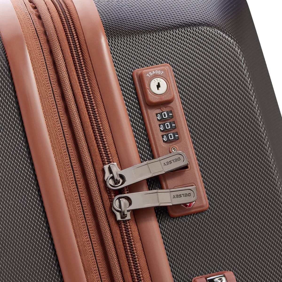 Delsey Paris Promenade Hard Hardcase Chocolate Luggage