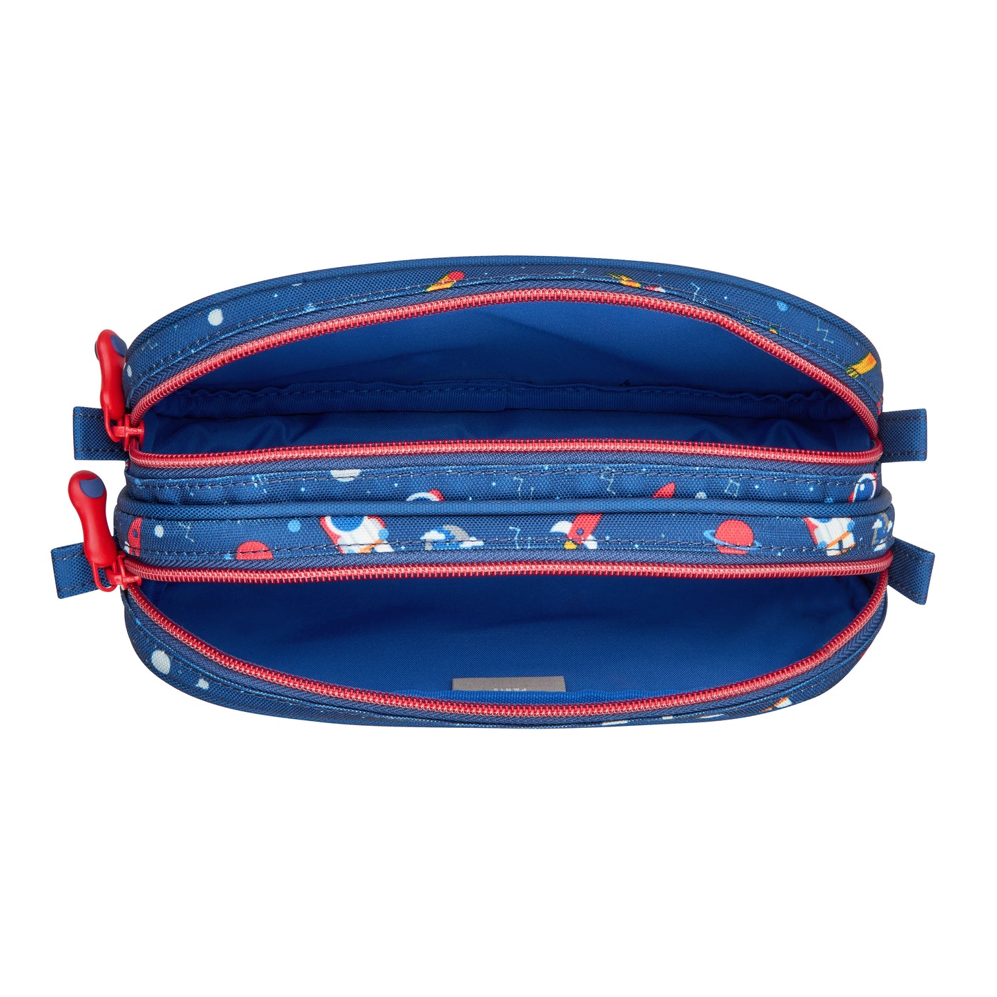 Delsey Paris School 2018 2?Compartment Pencil Case – Navy
