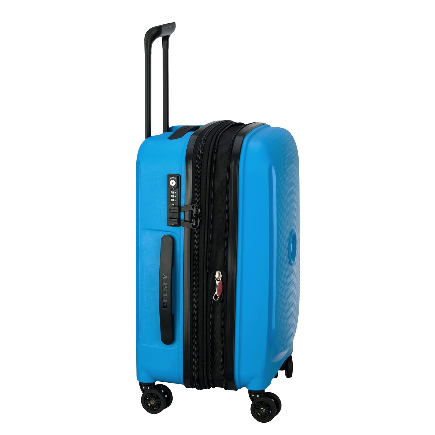 Delsey Paris Belmont Plus Hardcase Metallic Blue Luggage