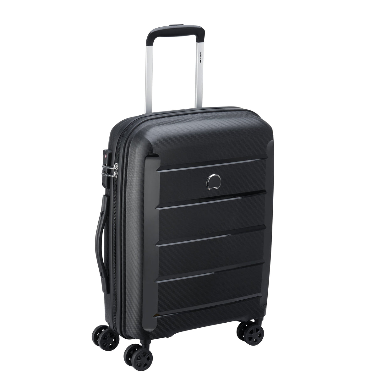 Delsey Paris Binalong Hardcase Black Luggage