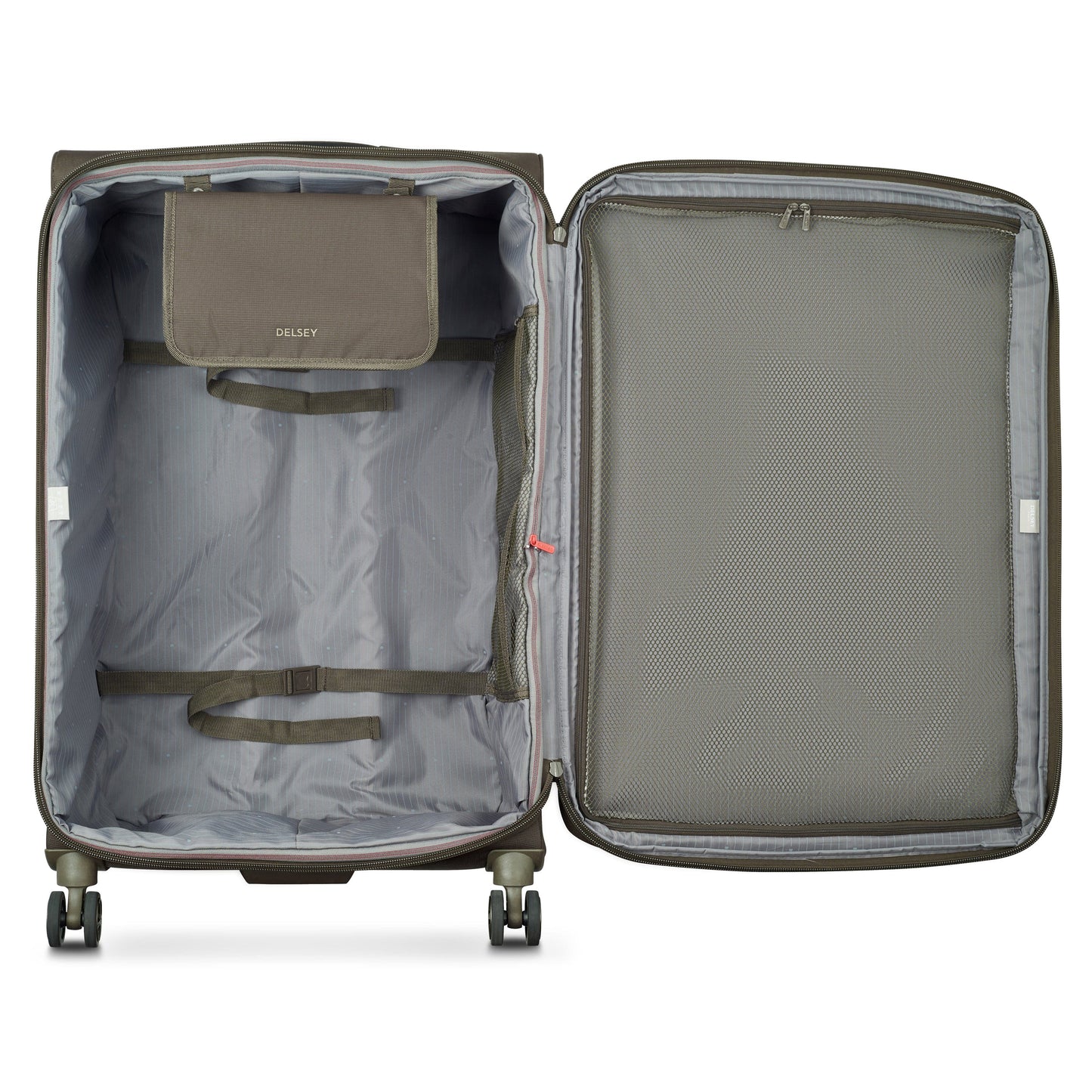 Delsey Paris Helium DLX 2.0 Expandable 83cm Mocha Luggage