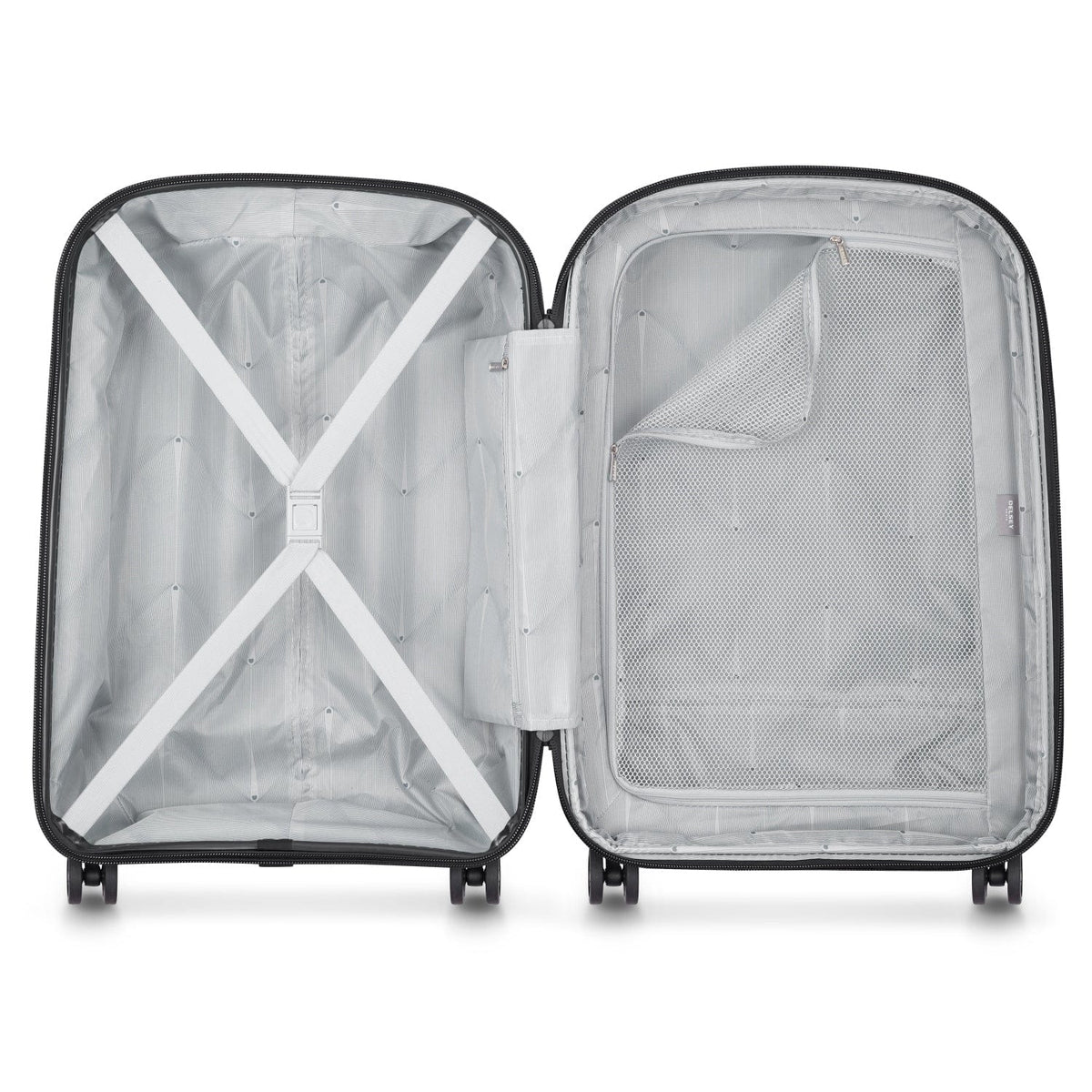 Delsey Paris Belmont Plus Hardcase 55cm Black Luggage