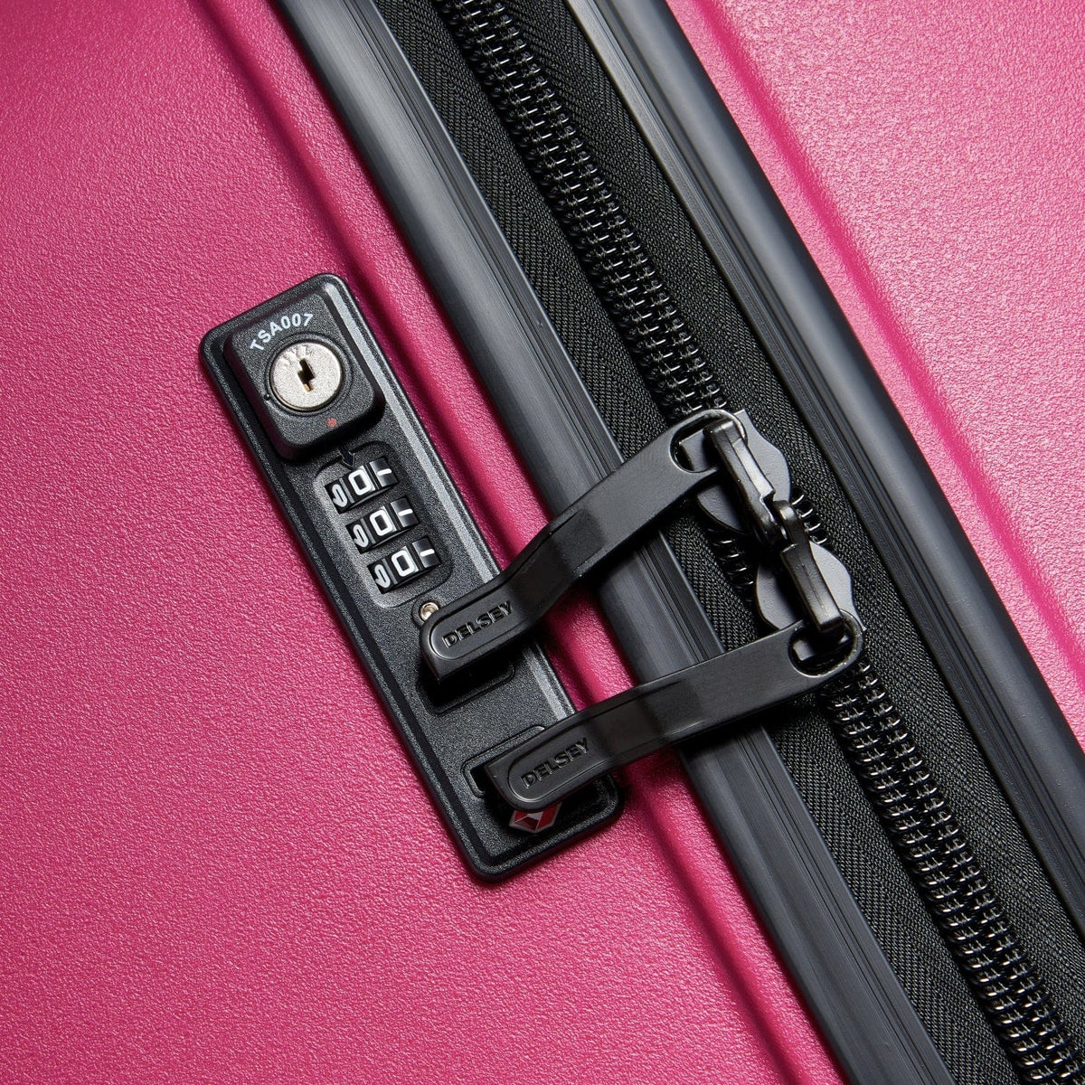 Delsey Paris Belmont Plus Hardcase 71cm Raspberry Luggage