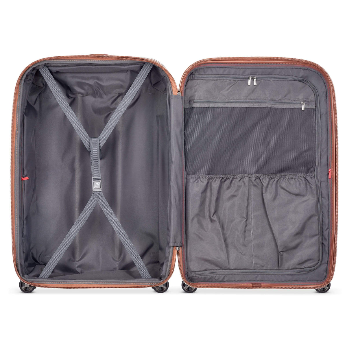 Delsey Paris St Tropez Expandable 77cm Pink Luggage