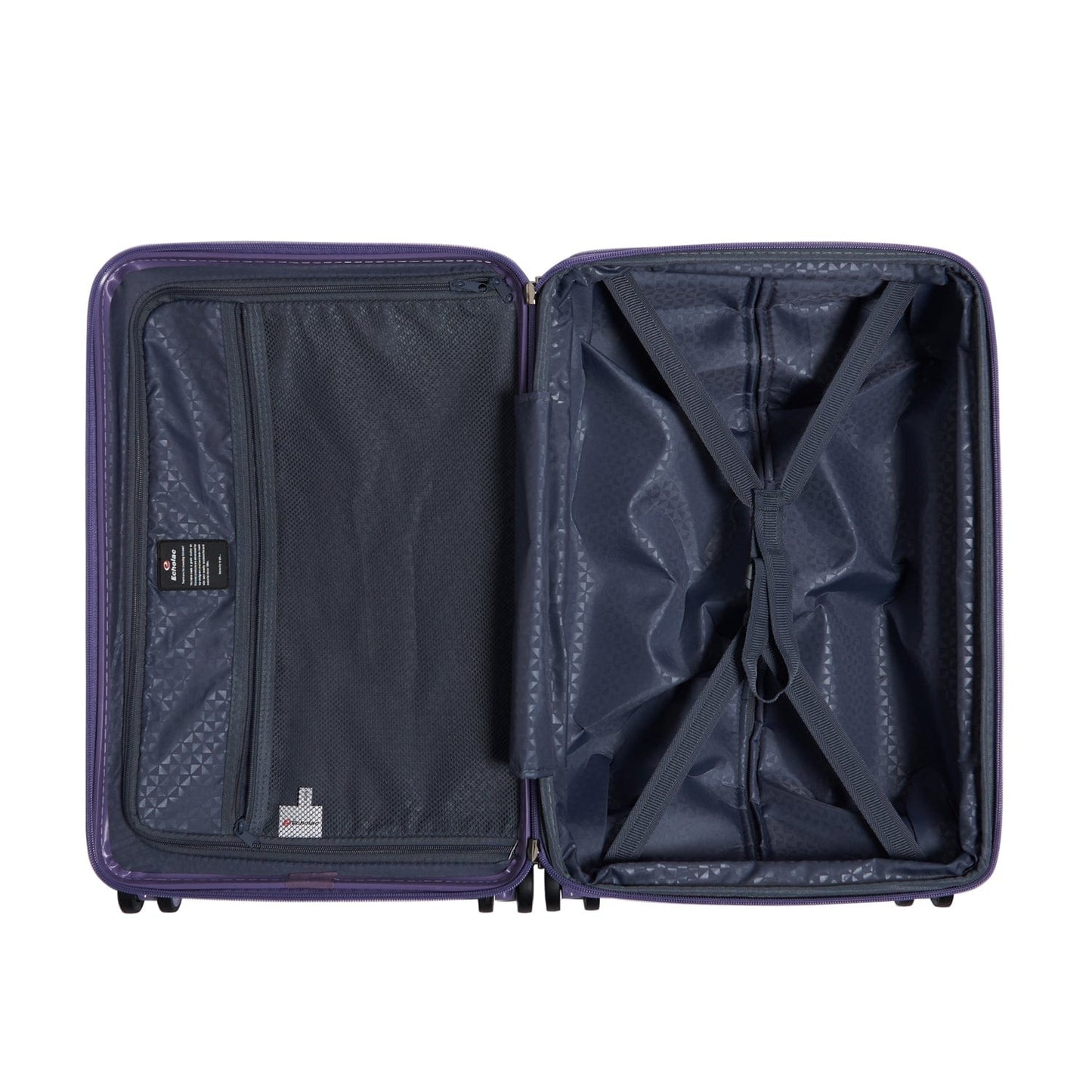 Echolac Sense Expandable 56cm Purple Luggage