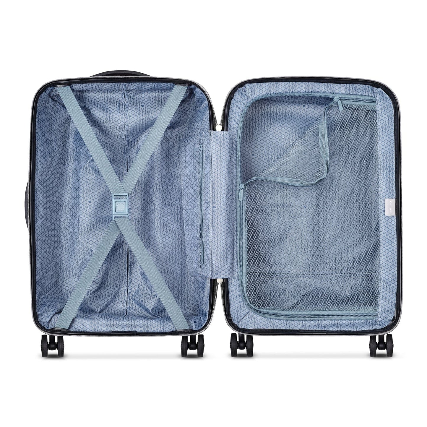Delsey Paris Iroise Hardcase 55cm Black Luggage