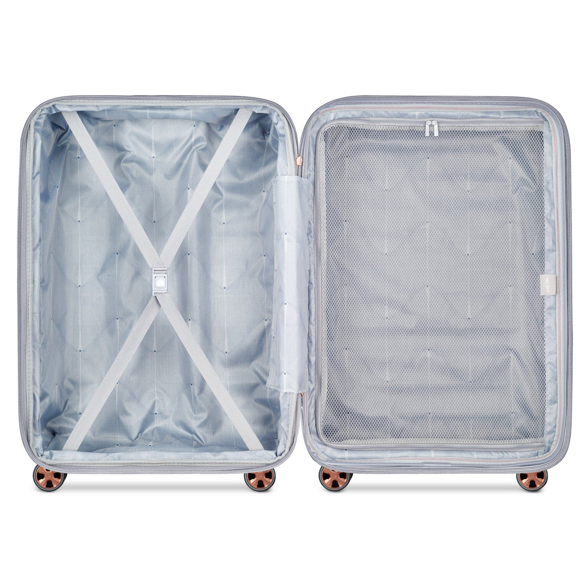 Delsey Paris Helium Shadow 5.0 Hardcase 70cm Platinum Luggage