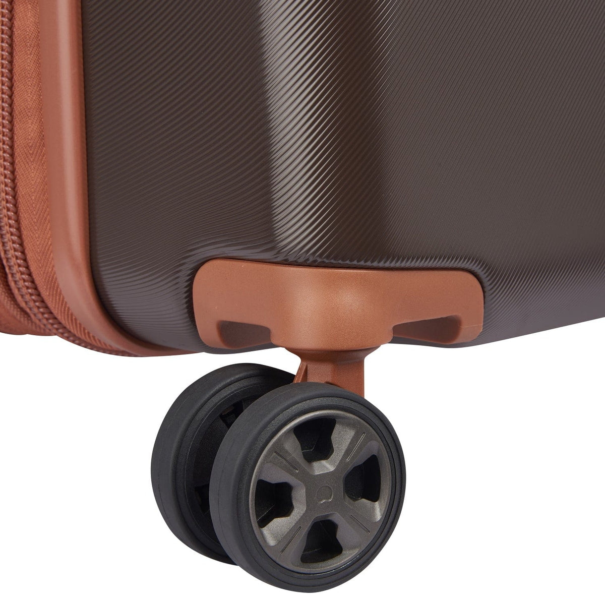Delsey Paris Promenade Hard 2.0 Expandable 55cm Chocolate Luggage