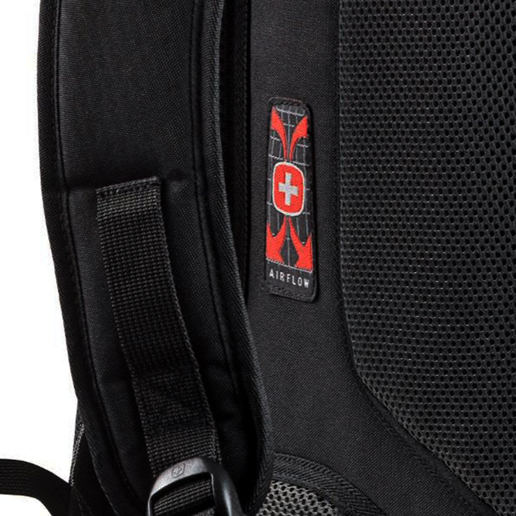 WENGER MERCURY ESSENTIAL 16 LAPTOP BACKPACK BLACK/GREY -604433