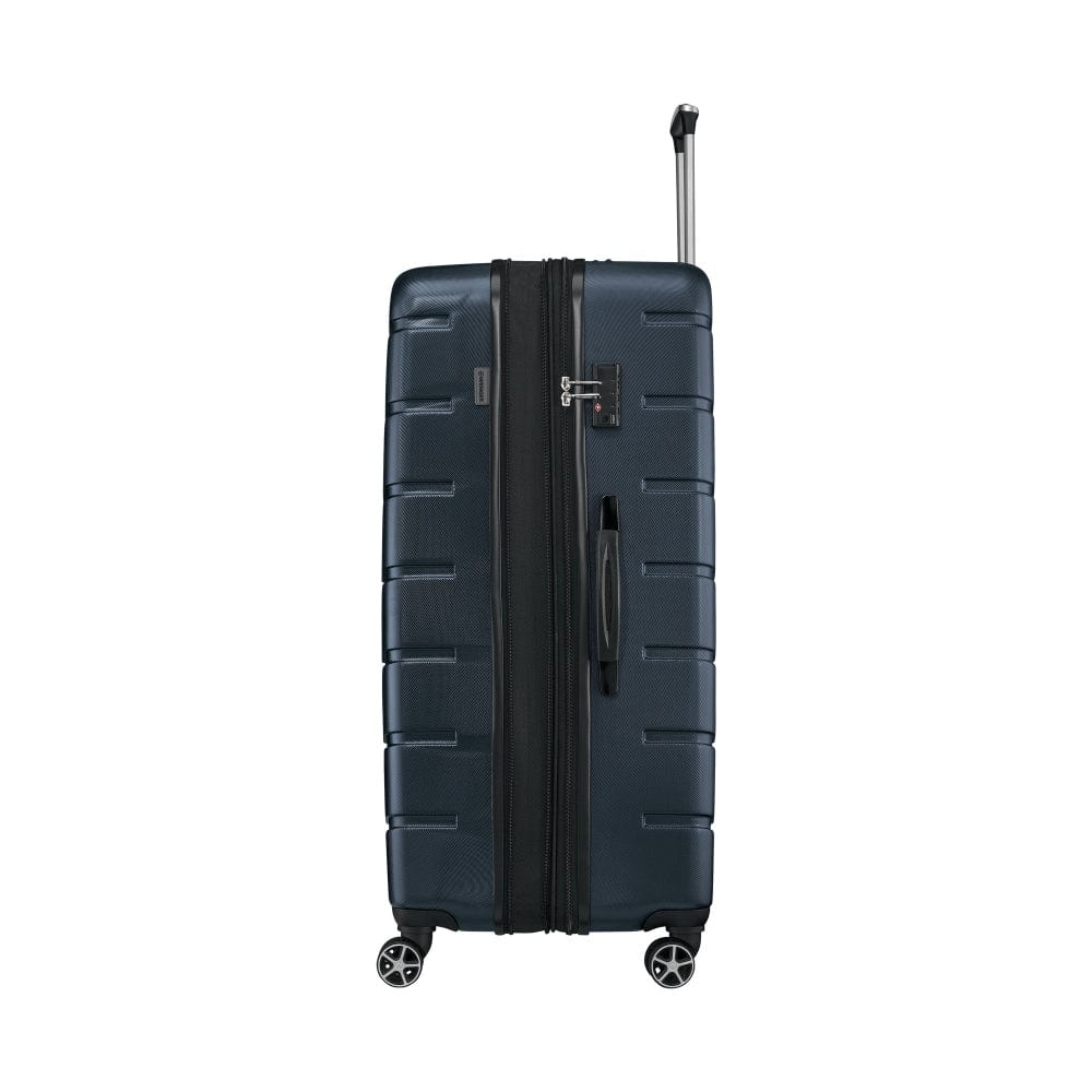 Wenger Vaiana Large Hardside Expandable 87cm Check-In Luggage Trolley Navy Blue - 612358
