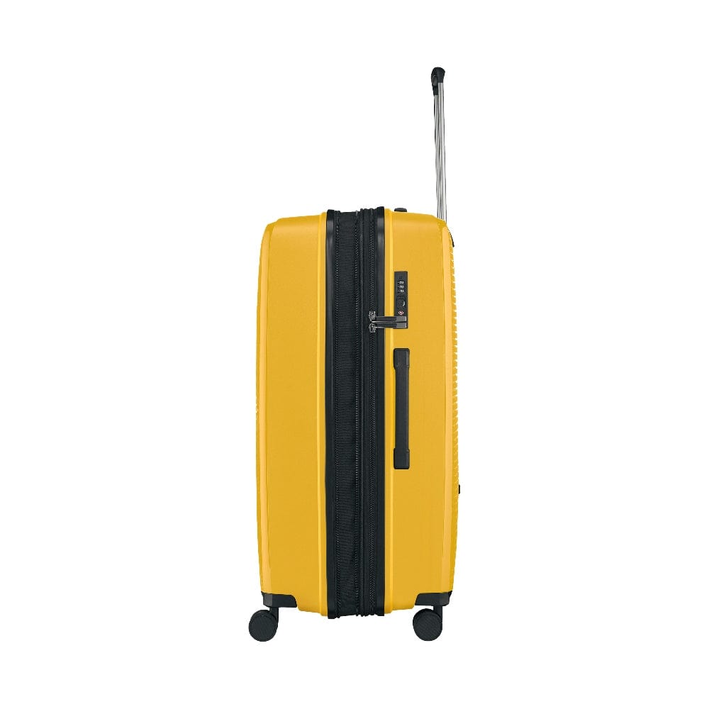 Wenger Ultra-Lite Hardside Large Expandable 76cm Check-In Luggage Trolley Yellow - 612377