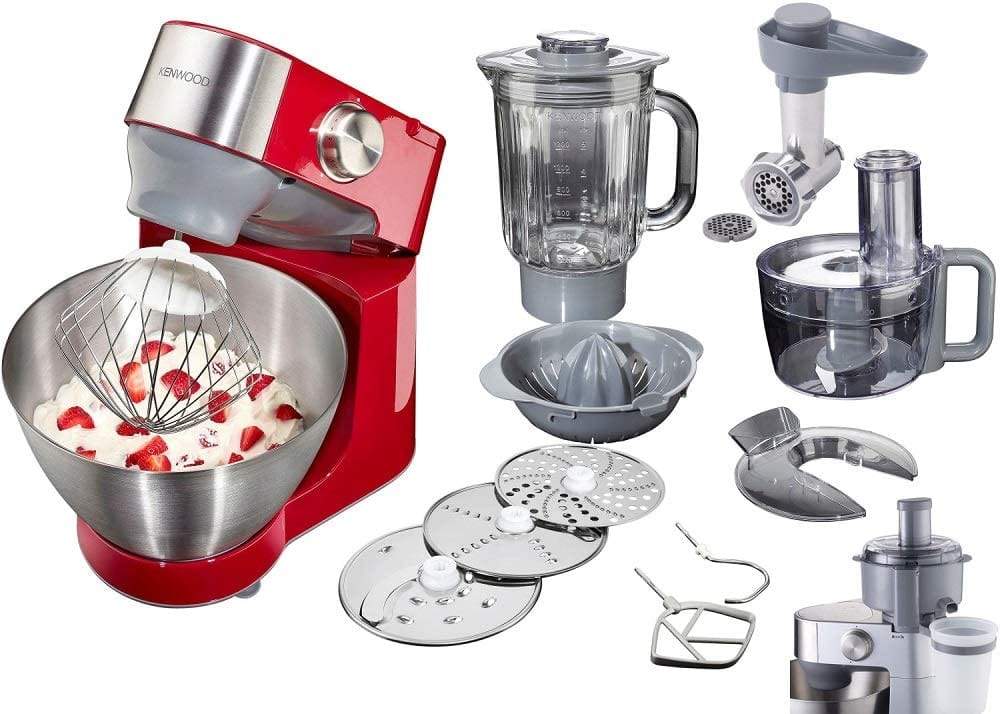 Kenwood 4.3l Prospero Kitchen Machine 900w Red KM241002