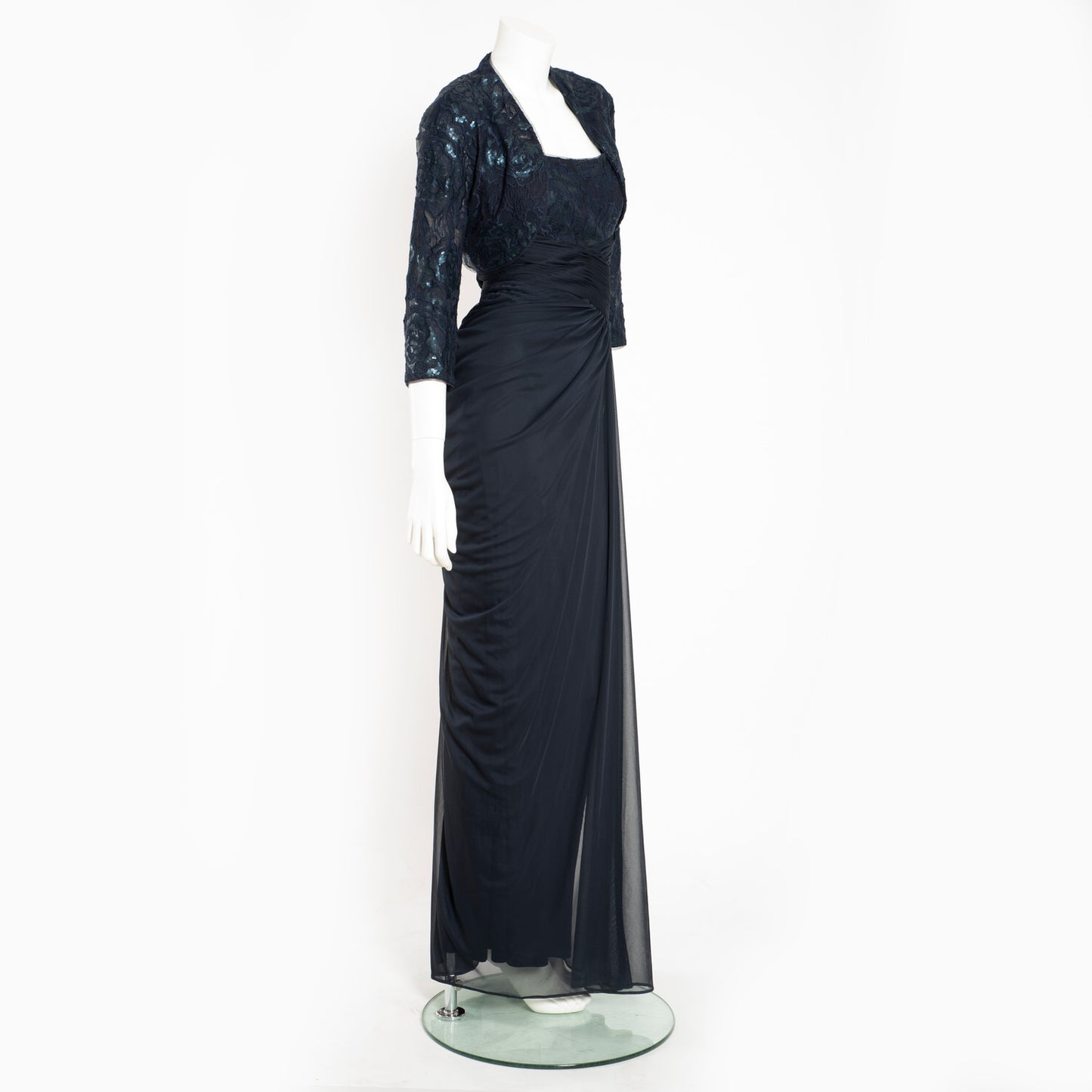 EMB SQN FLR BODICE TULLE SKT